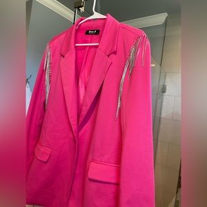 Large Hot Pink Blazer